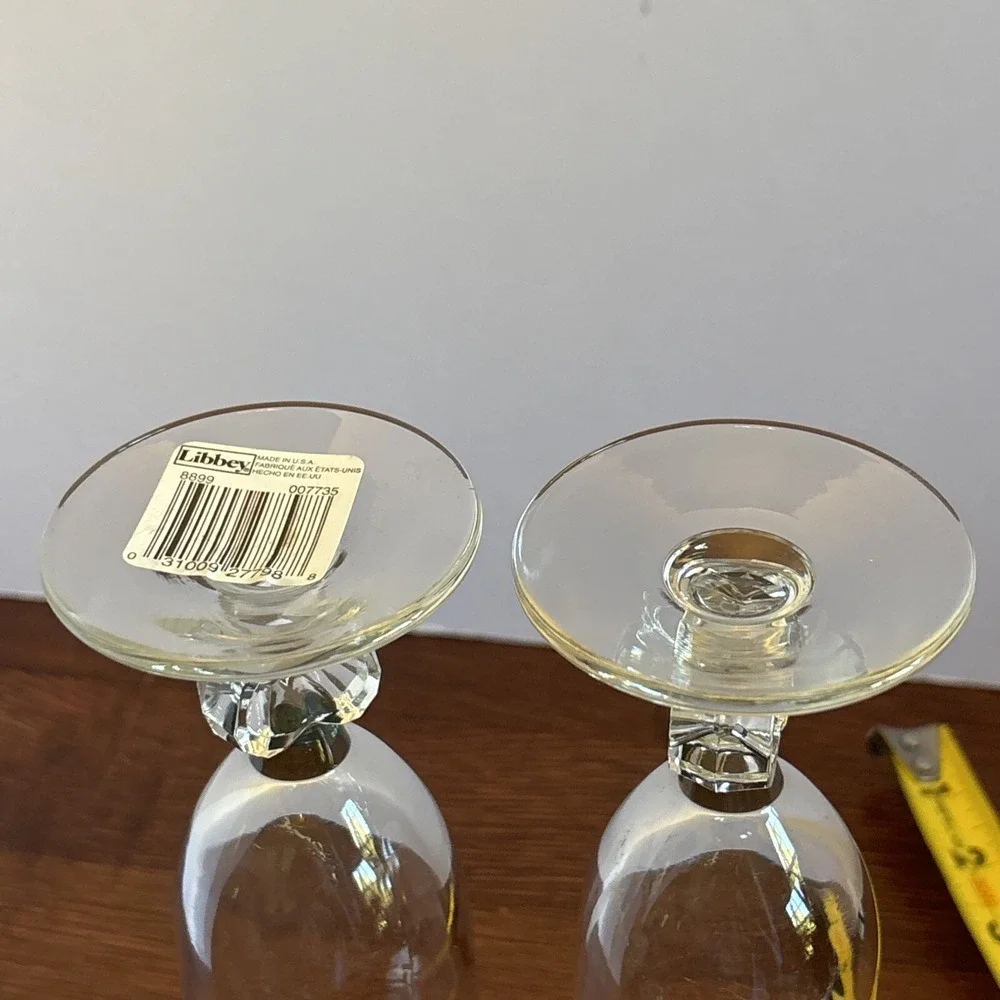 Libbey Glass Romance Champagne Flutes 9